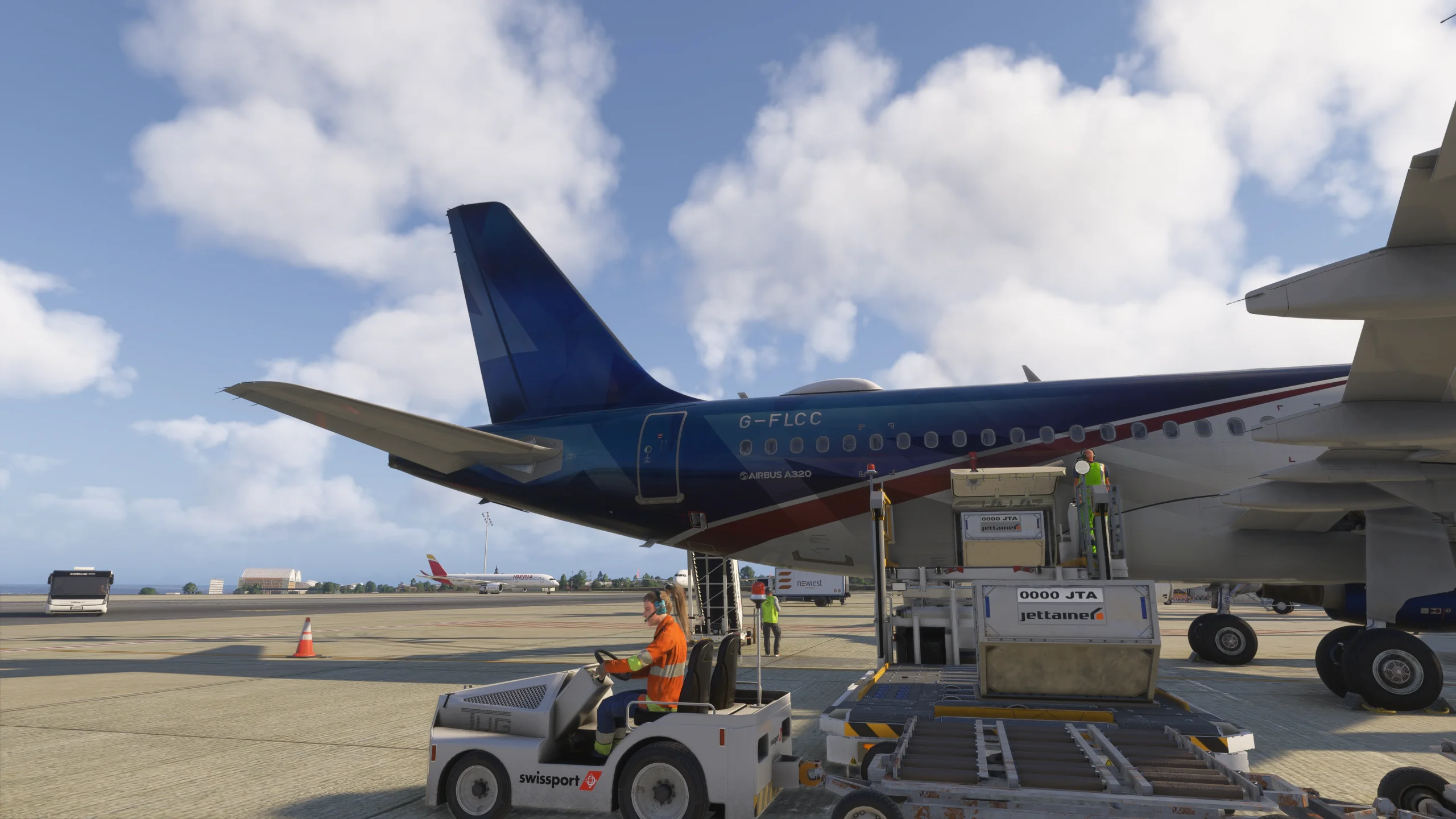 FL734 · EGCC to LEMD