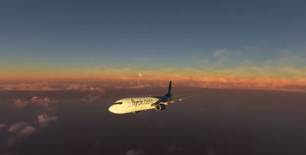 FL344 · LIRF to EGLL