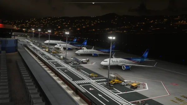 Fly UK night in Madeira