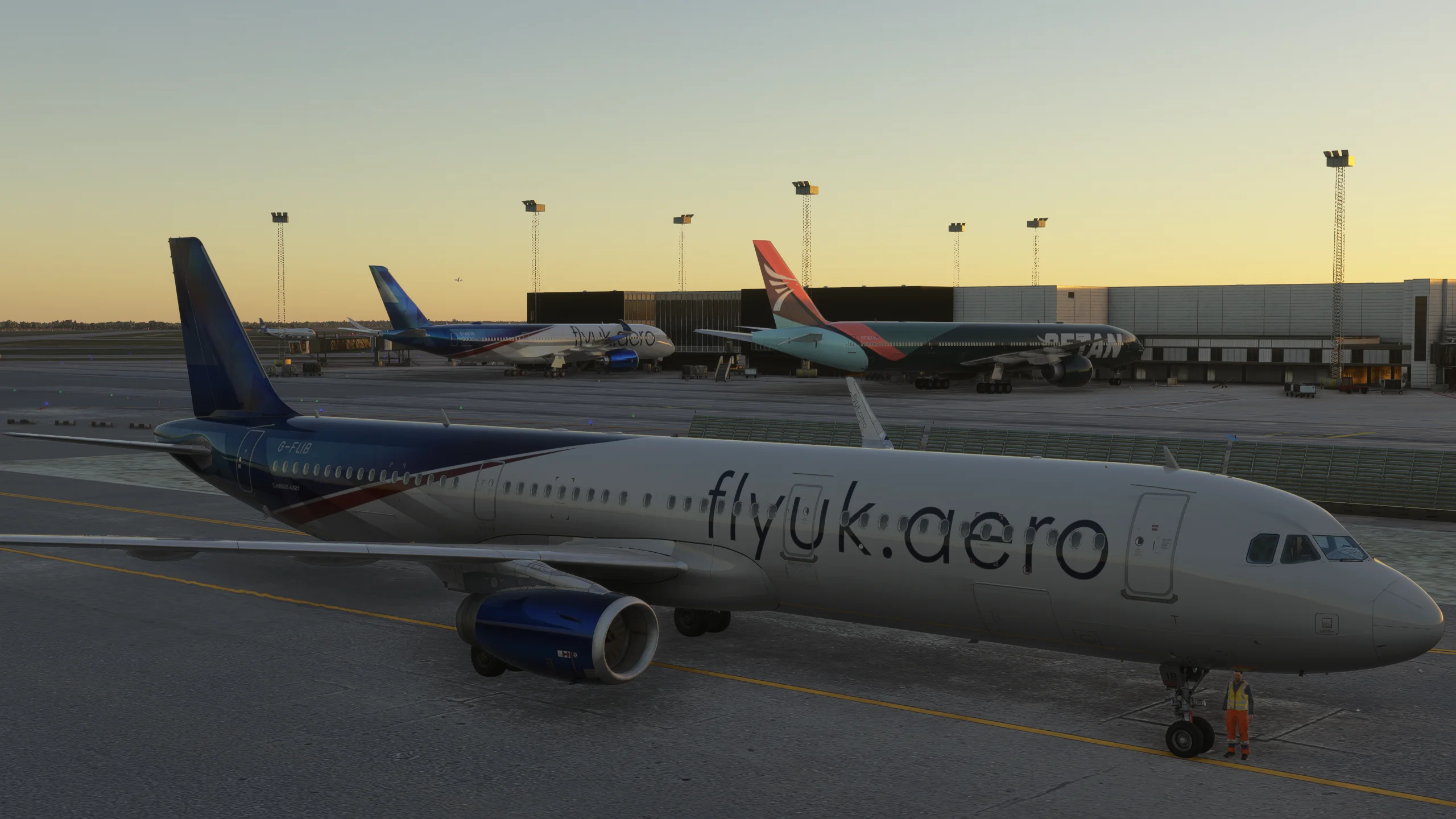 VATSIM Weekly Event flight VAT25826 · EKCH to EDDF